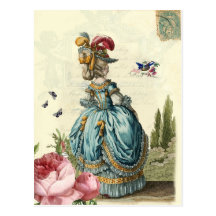 l'invitation postcard