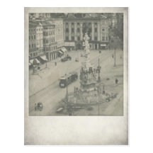Linz historisch - Hauptplatz - Postkarte