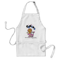 Lion and Lamb Boxers-Make Cancer Black and Blue Aprons