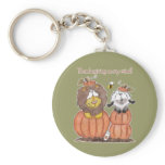 Lion and Lamb in Pumpkins