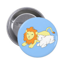 Lion and Lamb Pin