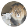 lion and lamb sticker