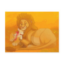 Lion and the Lamb Postcard