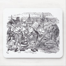 Lion and Unicorn 1 mousepads