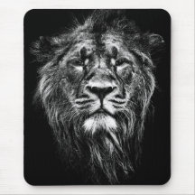 lion asiatique masculin tapis de souris
