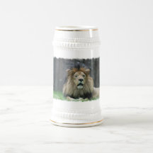 Lion  Beer Stein Coffee Mugs
