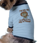 lion big brother pet tshirt