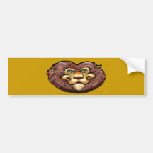 Lion Bumper Stickers