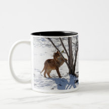 Lion & Butterfly Wildlife Art Coffee Mug
