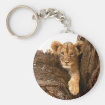 Lion Cub Keychain