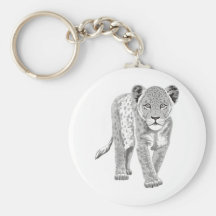 Lion Cub Keychain