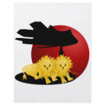 Lion Cub Pair on African Savanna flyers