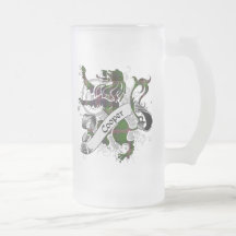 Lion de tartan de tonnelier mugs à café