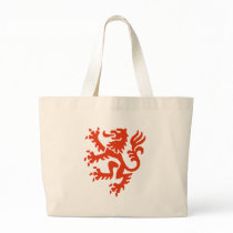 Lion Emblem Tote Bags