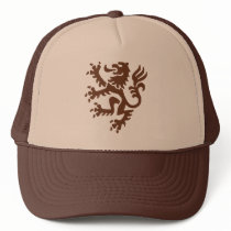 Lion Emblem Mesh Hats
