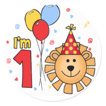 Lion Face First Birthday