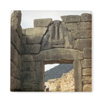 Lion Gate over the entrance magnets