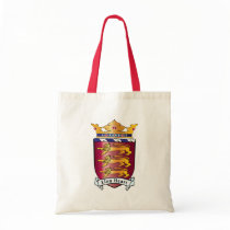 Lion Heart Crest Canvas Bags