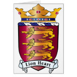 Lion Heart Crest cards