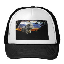 Lion in the jungle hat
