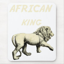 Lion King African King Africa Art Mouse Pads