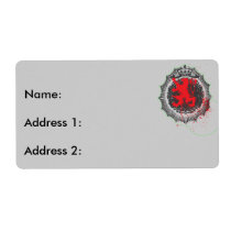 Lion Logo labels