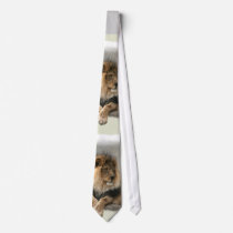 Lion Lovers Art Gifts Custom Ties