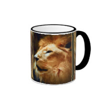 Lion majestueux de Thee Mugs À Café