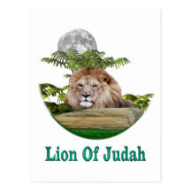 Lion of judah post card