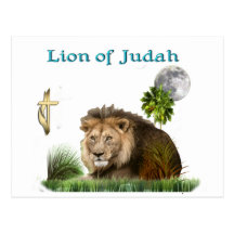Lion of judah t-shirts and more post card