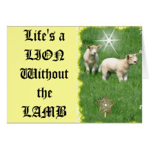 Lion or Lamb Card