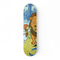 lion custom skate board