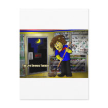 Lion Sweeps 2nite Funny Tees Gifts Mugs Etc Postcard