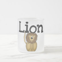 Lion T-shirts and Gifts Mug