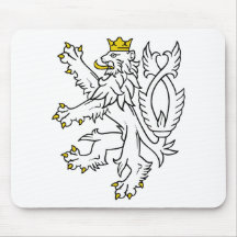 Lion theech Republic, Czech Mouse Pads