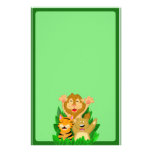 Lion Tiger and Bear Stationery