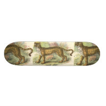 Lion-Tiger  (Felis leo Felis tigris hybrid) Skate Deck