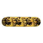 lion yellow Skateboard