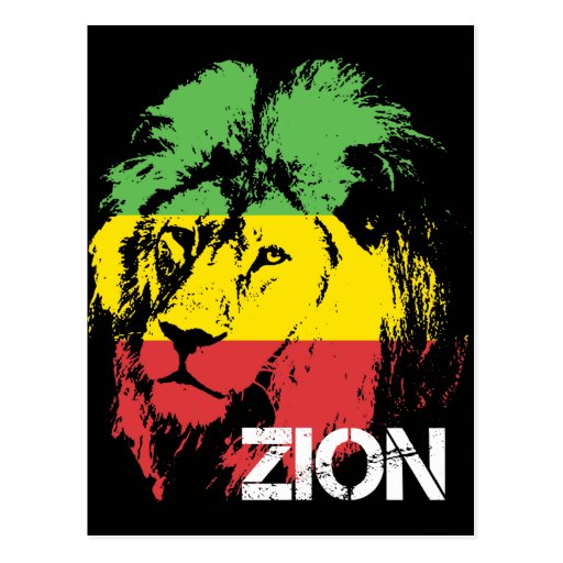 Lion Zion Postcard