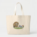 lionandlamb tote bags