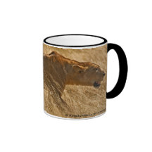 Lioness hunting mug