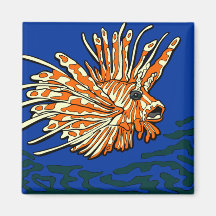 Lionfish Fridge Magnet