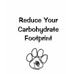 lionpaw, Reduce Your Carbohydrate Footprint t-shirts