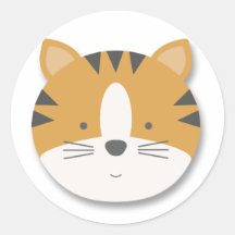 Lions and Tigers and Bears {Tiger} | Stickers