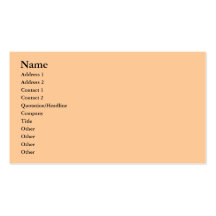 Lions Business Card