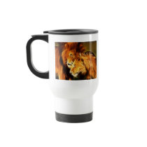 Lions in Love Mug