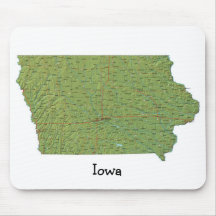 L'Iowa Mousepad Tapis De Souris