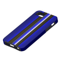 l'iPhone 5 polices amincissent Blue Line Coques Case-Mate iPhone 5