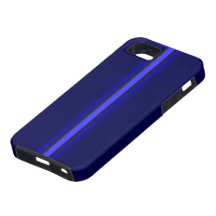 l'iPhone 5 polices amincissent Blue Line Coques iPhone 5 Case-Mate