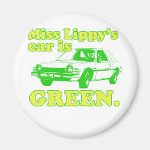 Lippy Car Magnets